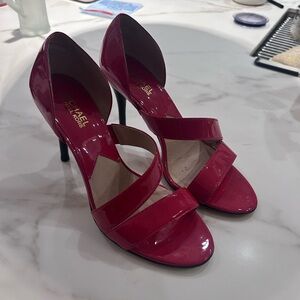 Michael Kors Glossy Red Heels